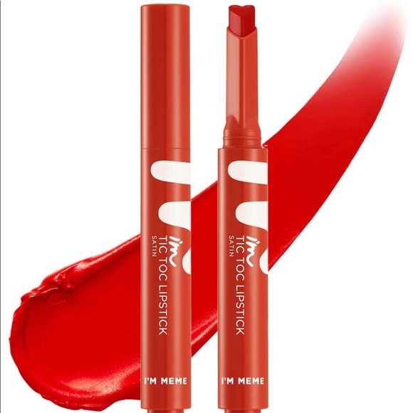 🔴 Tictoc Satin Lipstick Shade Orange Bodysuit 🔴 - Picture 2 of 8